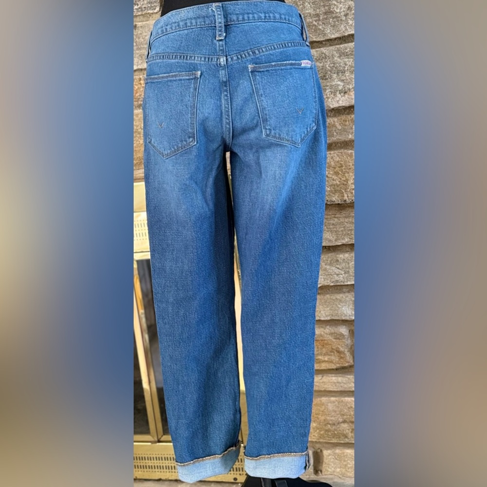 Hudson Jeans "Natalie" Mid Rise Boyfriend Jeans: Size 27 - Picture 5 of 12